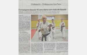 Article Ouest France 30 octobre 2025