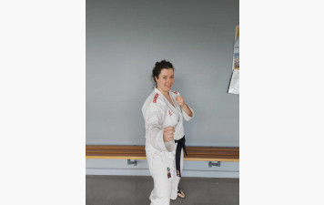 Lorène Buhannic 2ème Dan de Karaté