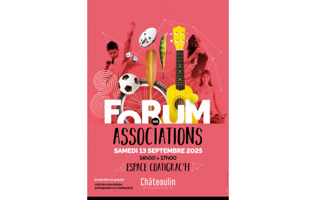 Forum des associations le 13 septembre